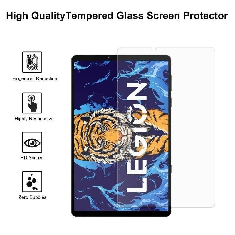 1-2 Chiếc Kính Cường Lực Mờ Cho Lenovo Legion Tab P11 M11 M10 K10 Plus Pro Y700 3rd Gen 3 4 Pad 11 10.1 10.6 8.8 Inch 2023 2025 Máy Tính Bảng Chống Trầy Xước HD Kính Bảo Vệ Màn Hình