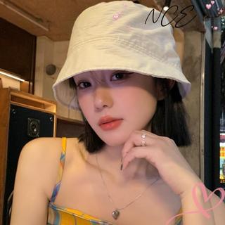 Mũ xô NCE cỡ lớn màu trơn, có dây rút điều chỉnh, phù hợp chống nắng