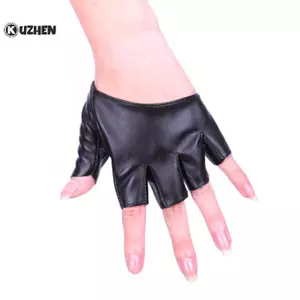 KUZHEN Pu Da Ngón Găng Tay Cho Goth Punk Ro Lolita Bông Tai Kẹp Sân Khấu Đảng HOT