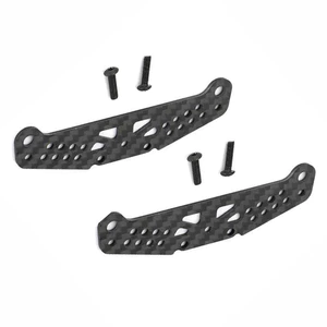 Giá đỡ giảm xóc bảng sợi Carbon có độ cứng gia cố đa năng trước và sau cho Tamiya 1 / 10 TT01