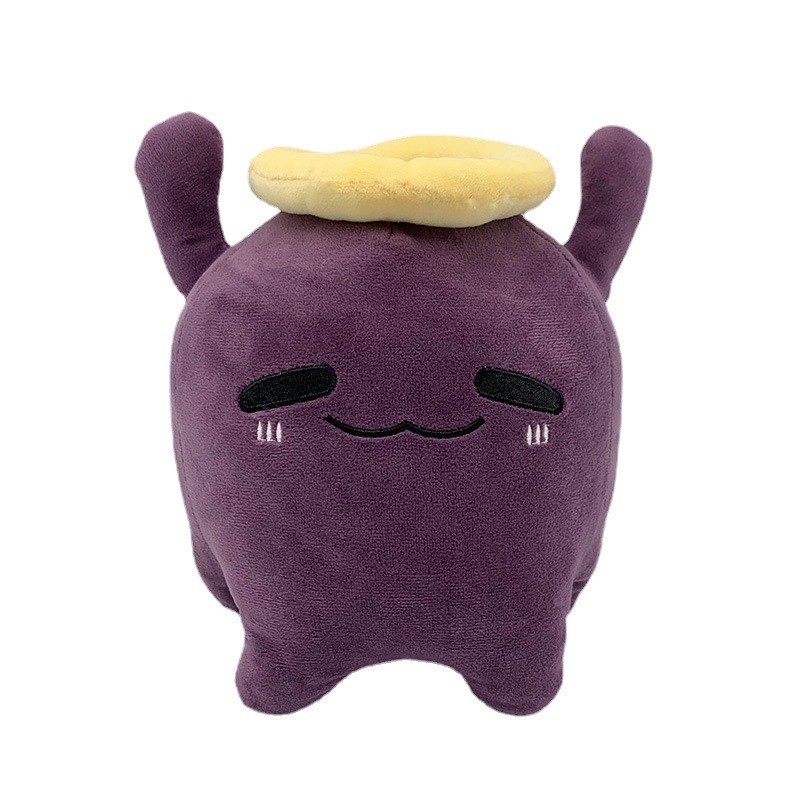 SQ5 Ninomae Ina 'nis Takodachi Plushie Hoạt Hình Dễ Thương Cotton Đồng Hành Búp Bê Gối Mềm QS5