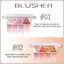 Phấn mắt nướng bốn màu Blush Bảng màu đa năng có độ bóng cao Màu sắc cao Chống thấm mồ hôi Bảng trang điểm giá trị cao