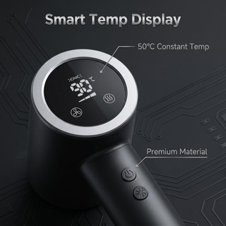 [Bảo Hành 1 Đổi 1] [VINZEO] Máy Sấy Tóc Tốc Độ Cao - 80 Triệu Ion Âm, Khô Nhanh, Không Hư Tổn Tóc