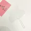 SMILE 6 Chiếc Quạt Graffiti, Quạt Cầm Tay Trong Suốt Làm Dày Bằng Nhựa, Sáng Tạo DIY Doodle Trống Trong Suốt DIY Trống Quạt Trống Dự Án Thủ Công