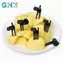 GHX 6 Cái Nhựa Mèo Trái Cây Nĩa Mini Trái Cây Tăm Răng Động Vật Trang Trại Hoạt Hình Nĩa Trái Cây VN