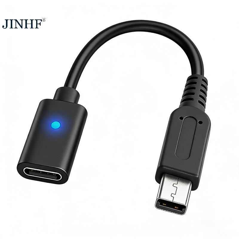 Cáp sạc JINHF Type C cho 3DS 3DSLL 3DSXL Dây đồng bộ dữ liệu chống nhiễu mạnh mẽ cho bộ điều khiển bảng điều khiển HOT
