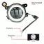 {TB & Bag} Đèn sương mù cản trước 4 Inch LED ô tô cho địa hình có / không có vòng hào quang màu vàng trắng DRL Đèn mắt thiên thần 30W Đèn sương mù.