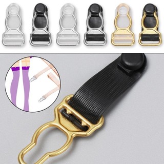 OIWLSAX321 10 Chiếc Hàng Dệt Kim Stocking Grips Chất Lượng Cao Điều Chỉnh Khóa 10 / 12 Mm Hợp Kim Tất Kẹp