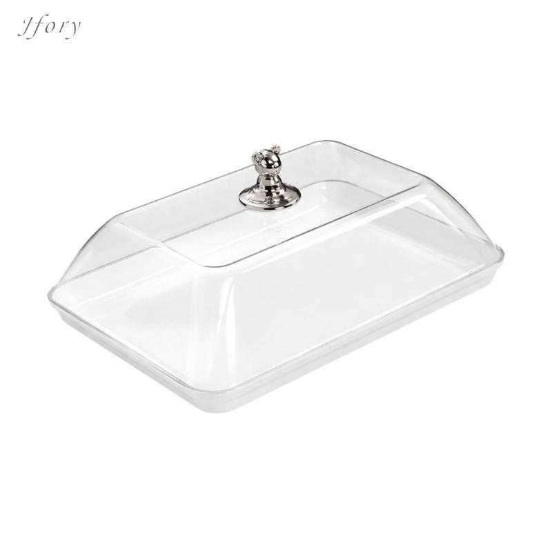 Jfory Đế bánh có đĩa trái cây mái vòm trong suốt cho đám cưới Nhà hàng trưng bày cửa hàng