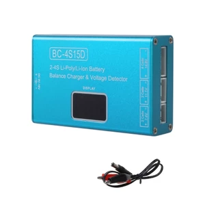Bộ sạc Yoo BC-4S15D cho 2-4S với điện áp thời gian thực Màn hình và sạc chính xác để tăng cường sự an toàn