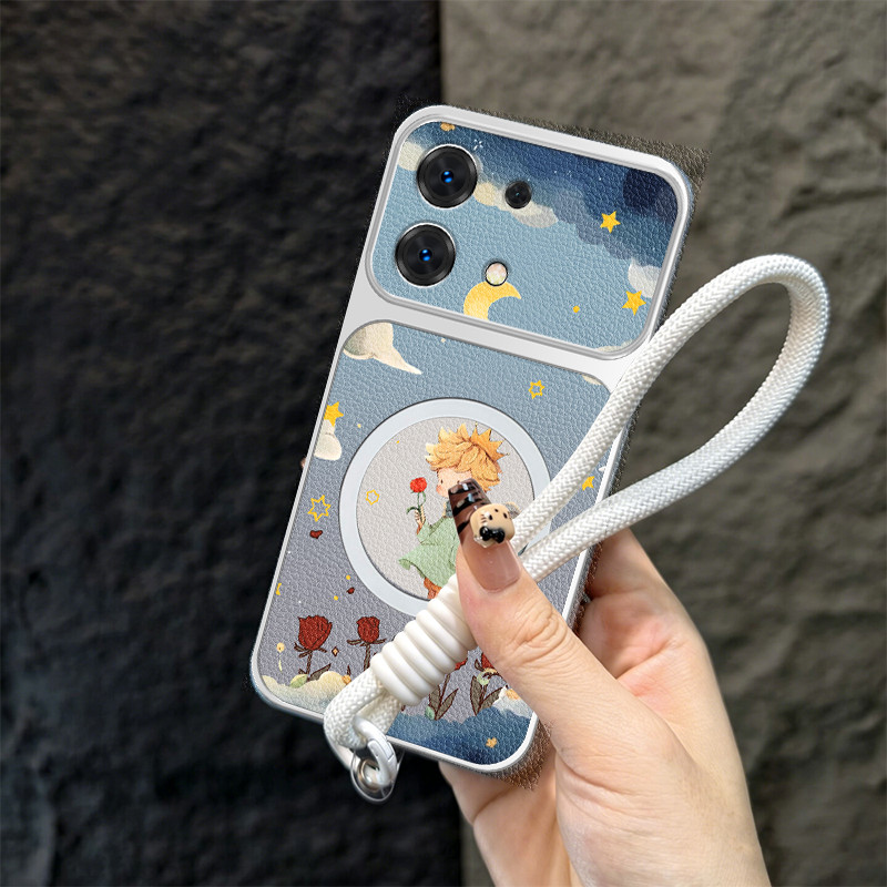 Ốp Lưng Cho REDMI NOTE 13 4G REDMI NOTE 13 PRO 5G Vỏ Điện Thoại Vỏ Mềm Chống Sốc Thiết Kế Mới Thẩm Mỹ Dễ Thương Hoàng Tử Bé Có Dây Buộc Cho Bé Gái TBDTBSXK1