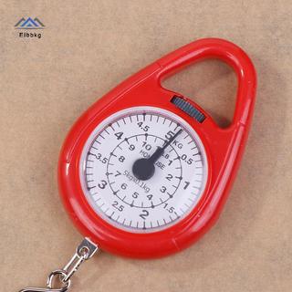 ELBBKG Con trỏ Mini Móc treo kỹ thuật số Cân lò xo Du lịch di động Hành lý Câu cá Công suất 5kg Thực phẩm mới