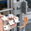 Giá đỡ kệ đai ốc T Slot - Đầu nối gắn bảng điều khiển bên - Chốt lắp ráp nhanh - Bộ phận cố định hồ sơ hợp kim nhôm - Chống ăn mòn, Bền / Miễn phí vận chuyển