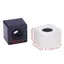 JCSYFAC 1 Micro Vuông Cờ Mic Trạm Cube Phỏng Vấn Vuông Hộp Đựng Phóng Viên Trang Trí Cờ Tin Tức Vuông Phụ Kiện Mới