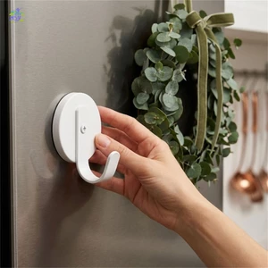 Móc treo vòng hoa từ tính Giá đỡ vòng hoa Bền bỉ Đồ dùng nhà bếp hạng nặng Móc treo cho nhà bếp tại nhà Nơi làm việc