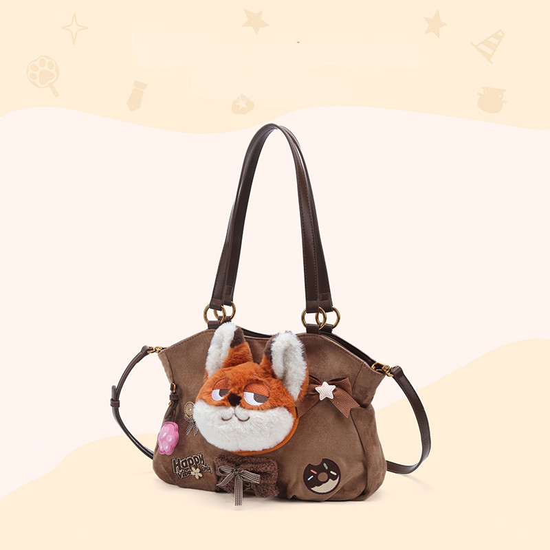 GC2 Disney Zootopia Judynick Túi đeo vai Túi Tote dung tích lớn sành điệu CG2