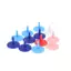 NS 50 Cái / Pa Golf Ball Mark Di Động Hình Tròn Nhựa Phẳng Bóng Golf Vị Trí Đánh Dấu Màu Ngẫu Nhiên Phụ Kiện Golf NS