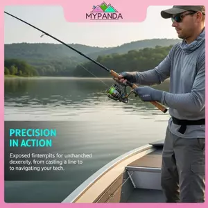 MYPANDA 1 Đôi Găng Tay UPF Nữ Chống Nắng Mùa Hè Chống Trượt Màn Hình Cảm Ứng Có Thể Điều Chỉnh Để Lái Xe Ngoài Trời Làm Vườn Chạy Bộ.