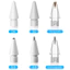 Đầu ngòi bút thay thế loại nhám cao cấp Goojodoq cho bút Apple Pencil 1 và 2 ngòi bút gốc kim loại 4.0