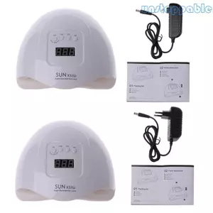Unstop * 80W Máy Sấy Nhựa UV Nhựa UV Nhanh UV Chữa Đèn Móng Tay Nghệ Thuật Làm Móng Tay Gel Máy Sấy Dụng Cụ