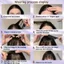 DELMER Tóc Tổng Hợp Kẹp-In Bangs, Tóc Trước Lông Giả Cắt Wispy Viền Với Sideburns, Fasion Nhìn Tự Nhiên Tóc Nối Dài Tóc Thẳng Nổ Cho Nữ