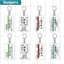 Ibumpers Sáng Tạo Nhật Bản Vé Tàu & Ga Tấm Acrylic Móc Khóa Sapporo, Osaka, Kamakura Mặt Dây Chuyền Ba Lô Trang Trí Phụ Kiện Quà Tặng