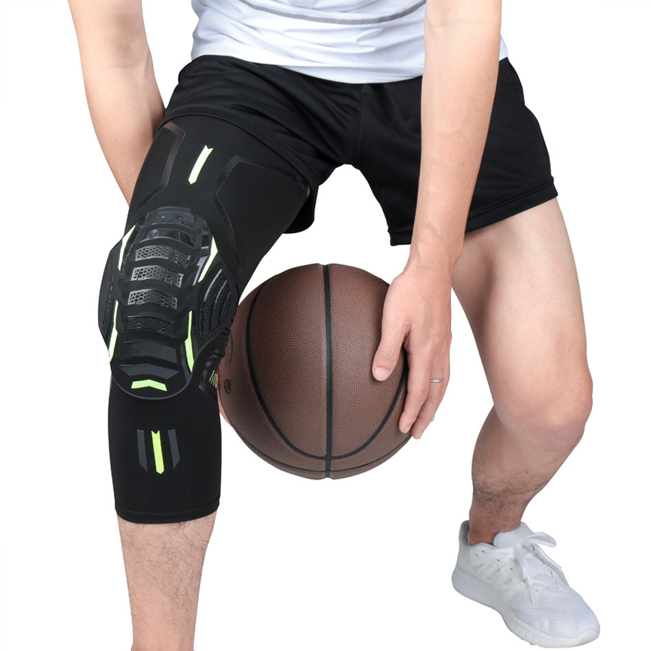 1 Chiếc Bóng Rổ Kneepads Đàn Hồi Bọt Bóng Chuyền Miếng Lót Đầu Gối Bảo Vệ Thể Dục Gear Huấn Luyện Thể Thao Hỗ Trợ Nẹp