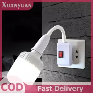 XUAN Dailyhome Cắm linh hoạt Ổ cắm đèn tường Bộ chuyển đổi E27 Bóng đèn mở rộng Giá đỡ VN