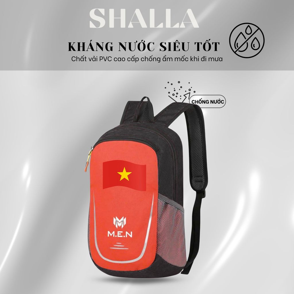Balo đeo vai unisex MEN C9 Việt Nam siêu ngầu [CHẤT LƯỢNG]