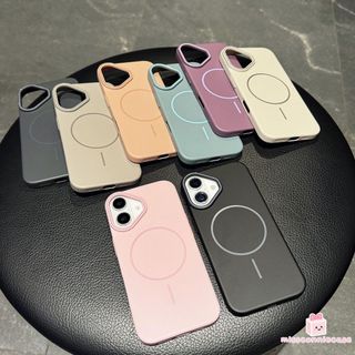 Ốp Lưng Cho Iphone Air 16 13 11 14 12 15 17 Pro Max 15 16 14 Plus Thời Trang Sang Trọng Fine Coil Sạc Từ Tính Mát Chống Sốc Bao