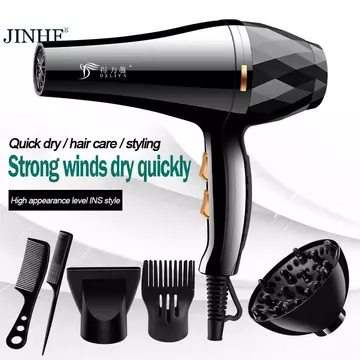Máy sấy tóc JINHF Máy sấy tóc có bộ khuếch tán Bàn chải tóc Máy sấy tóc có hương thơm Máy sấy tóc công suất cao 800W HOT