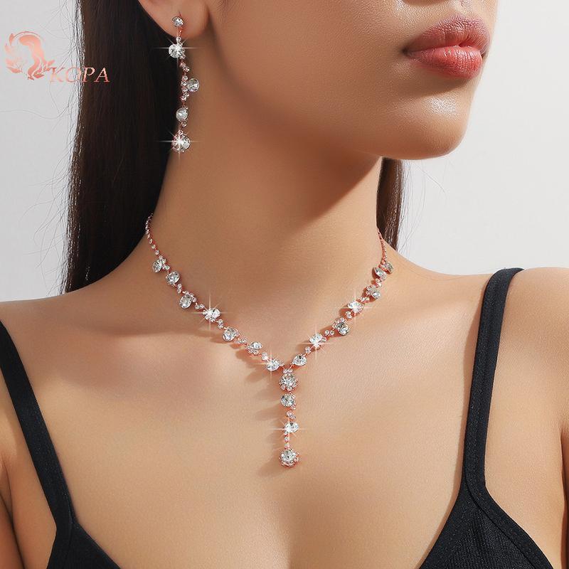 Bộ trang sức hướng dương KOPA gồm vòng cổ, bông tai và vòng tay
