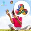 Gamchiano 3x Bóng Juggling Mềm Đồ Chơi Ném Bền 63mm / 2.48 '' Huấn Luyện Thể Thao Cho Người Lớn Hiển Thị Giỏ Lễ Phục Sinh