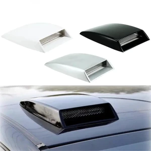 Mui xe ô tô Mô phỏng cửa hút khí trang trí Cửa hút khí Hood lỗ thông hơi nhãn dán nắp mui xe động cơ phổ thông ​Phụ kiện trang trí ô tô