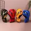 Littleloves1 Kids 6oz Găng tay tập đấm bốc chuyên nghiệp Da PU Trẻ em thoáng khí Muay Thái Đấm Karate Găng tay tập luyện VN
