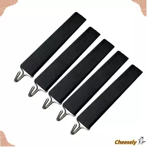 Móc tán xe ba bánh điện có giá rẻ 1 / 5 chiếc, Móc tán chống gió bằng kim loại trượt nhẹ, Móc treo rèm mưa co giãn đa năng di động