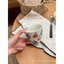 Retro Mục Vụ Gốm Mờ Tươi Hộ Gia Đình Bộ Đồ Ăn Mục Vụ Hình Niche Giá Trị Cao Underglaze Màu Cốc Bát