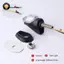 {TB & Bag} 2x Xe máy đa năng 1LED Đèn báo rẽ xe đạp màu hổ phách Đèn nhấp nháy.