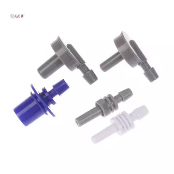K & W 1PC Nhiều Kích Cỡ 4mm 4.6mm 5mm 6mm 7mm 11mm Tay Trên Máy Đo Huyết Áp Điện Tử Vòng bít Adapter Đầu Nối vn