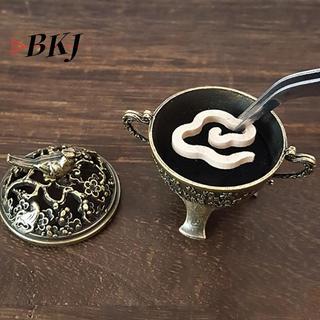 [KJ] Bát đốt hương sen bằng kim loại Magpie Luy - Trang trí nội thất thiền tập Yoga [Mới]