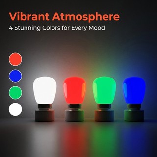 SMVP LED Màu Bóng Đèn E14 Đèn Tủ Lạnh God Để Bàn 3W 220V Trắng Ấm Xanh Đỏ Xanh Dương