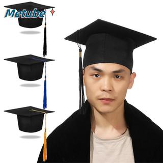Mũ cối METUBE Đồ dùng dự tiệc Chúc mừng lễ tốt nghiệp Đại học trung học Mũ học thuật