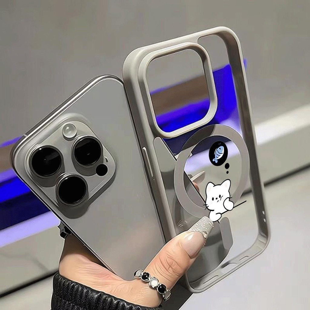 Con cá con mèo phù hợp với vỏ điện thoại 1617 Promax ba màu hút từ 151413 bộ 12