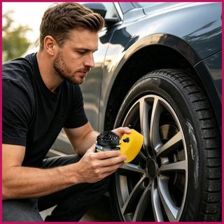 Sáp lốp Chống nứt Chăm sóc bánh xe Ô tô Bóng cho thợ cơ khí Lái xe Chi tiết Dụng cụ chải lông Dụng cụ sửa đổi Racers pomervn