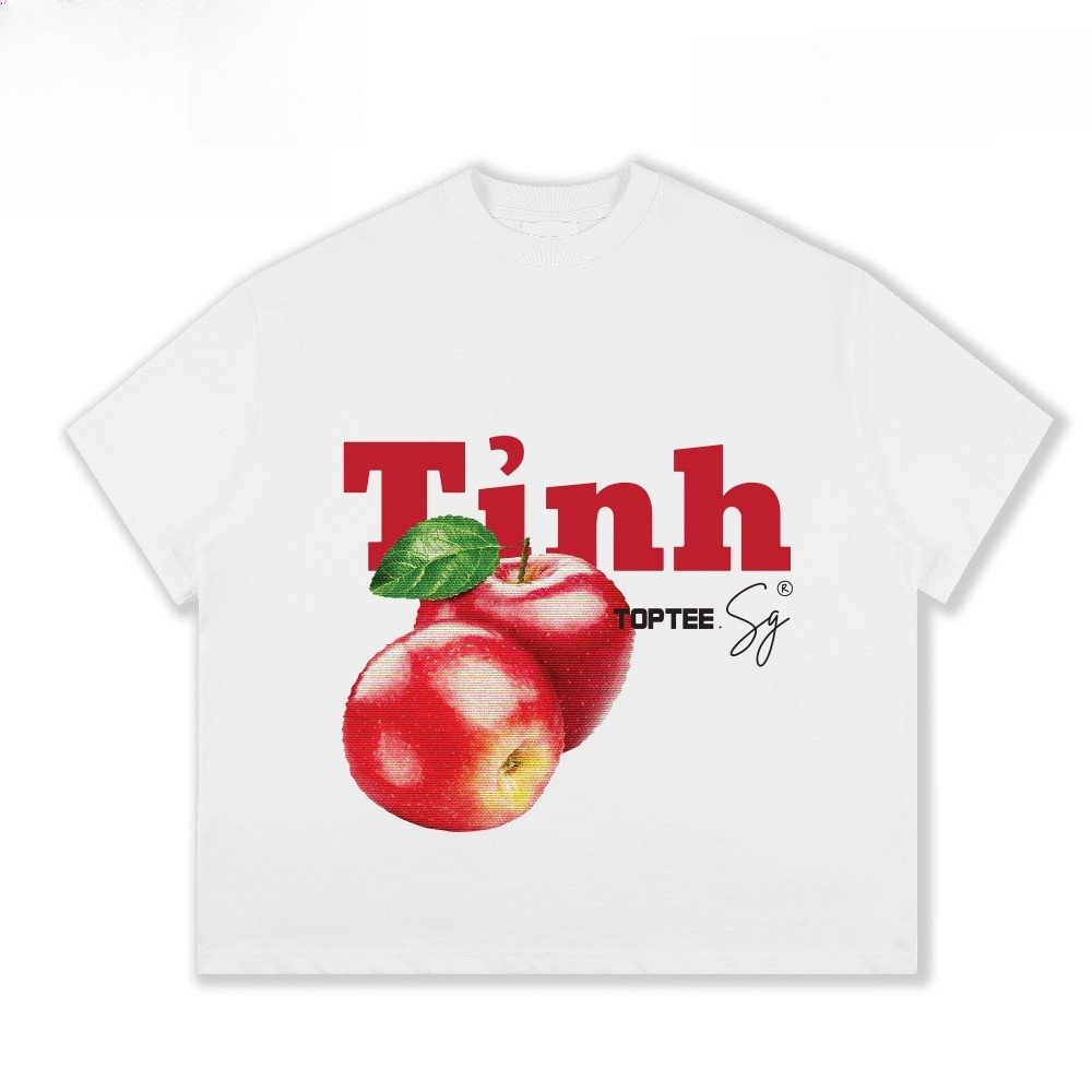 （Giao hàng 24h）Angela Áo thun form Angela Trái Tính unisex nam nữ tay ngắn cổ tròn cotton dày dặn kèm quà tặng