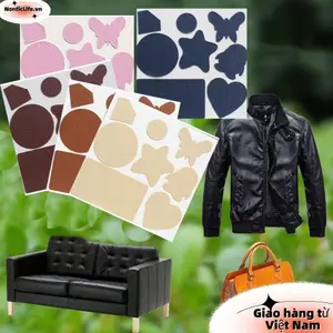 Miếng dán sơ cứu NORDICLIFE, Băng sửa chữa da chống thấm nước chất liệu DIY, Sửa chữa ghế Sofa ô tô Sửa chữa miếng dán da tự dính chắc chắn hữu ích