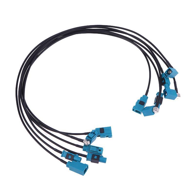 JCSYFAC Fakra Z Nam Đến Fakra Z Nữ 90 Độ Ja Điều Hướng Xe GPS Ăng Ten Adapter Cáp Nối Dài RG174 RF Đồng Trục Pigtail Mới