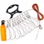 Fish Lo Bule Có Cuộn Dây Thép Không Gỉ 5 Miếng Phao Câu Cá Bộ Điều Khiển Kẹp Thiết Bị Câu Cá Ngoài Trời Mới