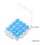 16 CÁI Nút tai silicon có thể tái sử dụng Nút tai sáp silicon có thể tái sử dụng Nút tai bơi có thể đúc Giảm tiếng ồn Bảo vệ khi ngủ mới