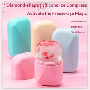 JRP Cold Therapy Ice Face Roller Máy mát xa 2 trong 1 cho mắt bọng mắt Làm săn chắc lỗ chân lông và làm mới da Sử dụng hàng ngày JRP